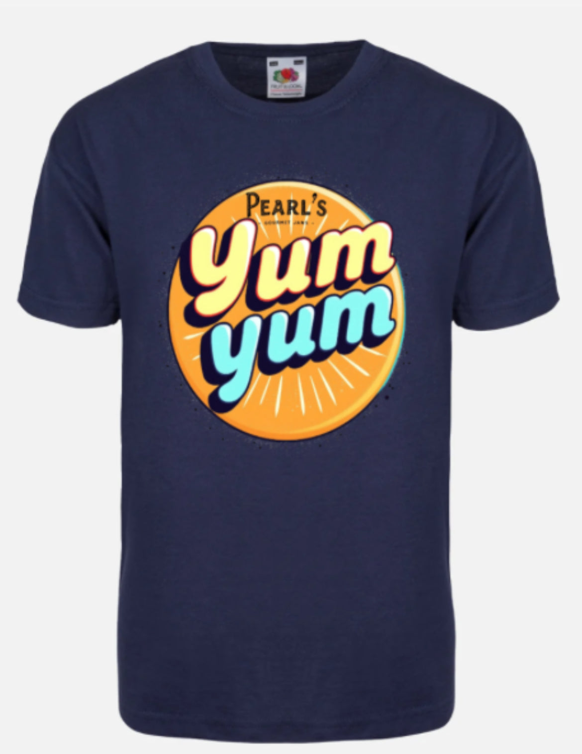 Yum Yum T-Shirt Navy Blue