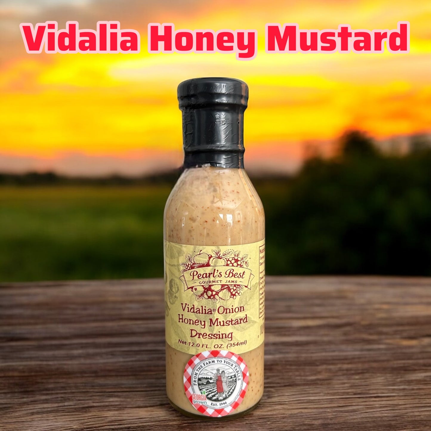 Pearl’s Best Vidalia Honey Mustard Salad Dressing