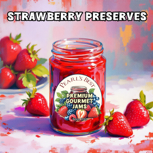 Our Best Seller Strawberry Preserves 10.5oz