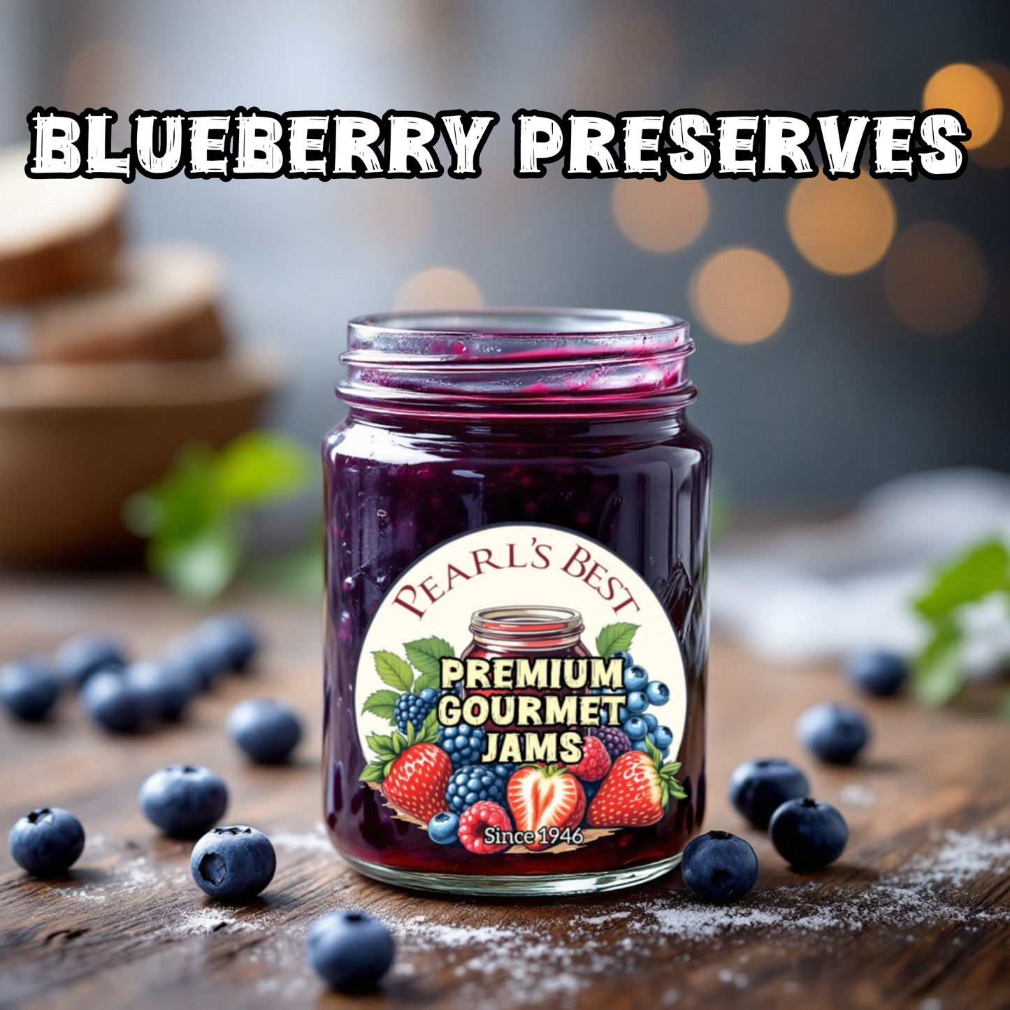 Blueberry Preserves 10.5oz